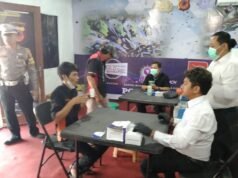Jelang Mudik Lebaran, Polres Purwakarta Gelar Tes Urin Massal