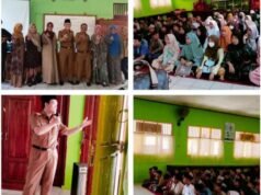 Kadis Pendidikan Restu Irham, S.Pd.,MM, Hadiri Kegiatan Pesantren Ramadhan yang di adakan di SMP Negeri 1 Menggala
