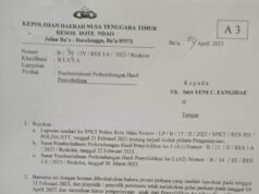 Polres Rote Ndao Tetapkan Yesaya Ndun Tersangka Penganiayaan MA