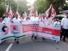 Aria Duta Sekjen dan Novaldan Bendum Relawan Erick Thohir Maju Bacaleg Partai PKN untuk DPRD Jawa Timur