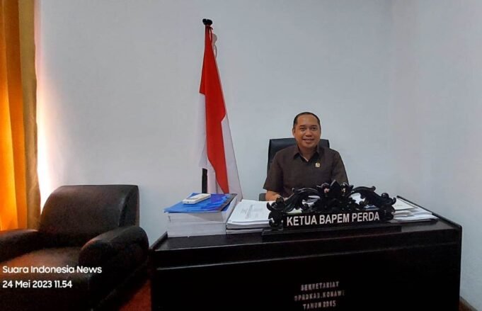 Ketua Bapem Perda DPRD Konawe : Kami Telah Menerima Tiga Raperda dari Eksekutif untuk Dibahas