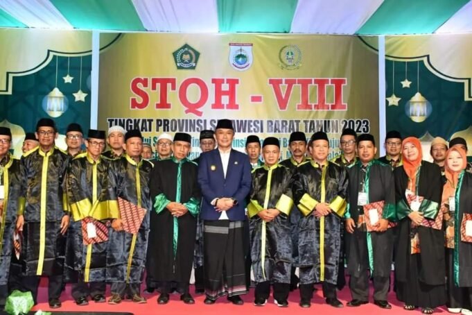 Pj Gubernur Sulbar Buka Secara Resmi STQH Ke VIII di Pelataran Masjid Baitul Anwar