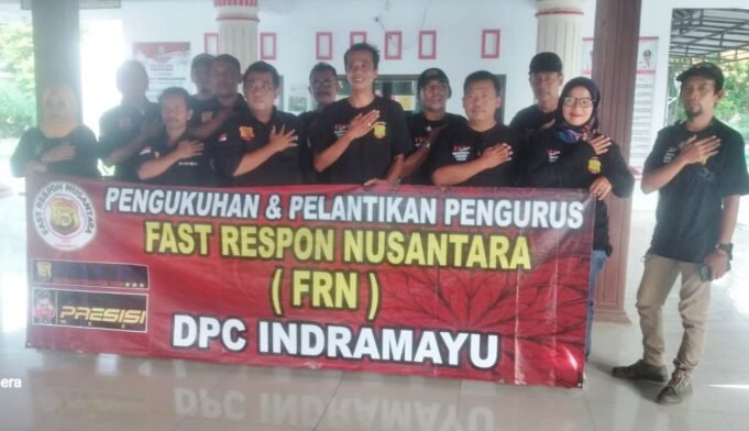Sah Pengukuhan dan Pelantikan Ketua dan Pengurus Fast Respon Kabupaten Indramayu Sukses digelar Sederhana