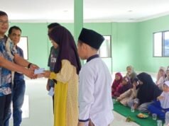 Sebanyak 40 Orang Anak Yatim Dapat Santunan Dari PKS PT PCR