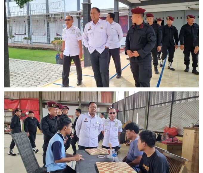 Bersama Kadivpas Kunjungi Lapas Indramayu, Ini Pesan Iteil II Kemenkumham RI