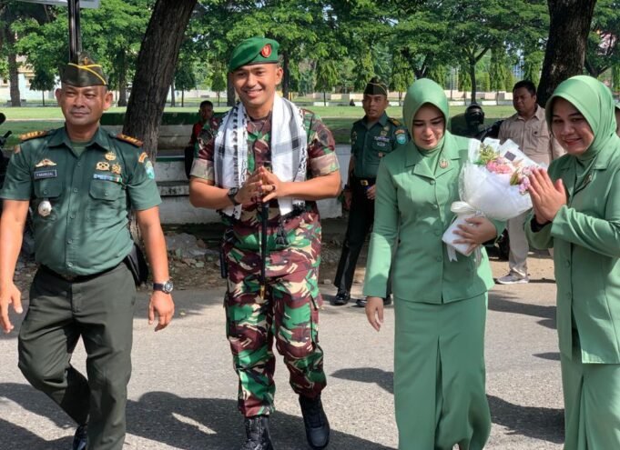 Dandim Aceh Utara Kunjungan Kerja di Koramil 16/Banda Sakti