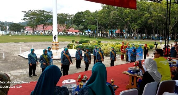 Ketua TP-PKK Kabupaten Konawe Buka Acara Jambore Kader PKK