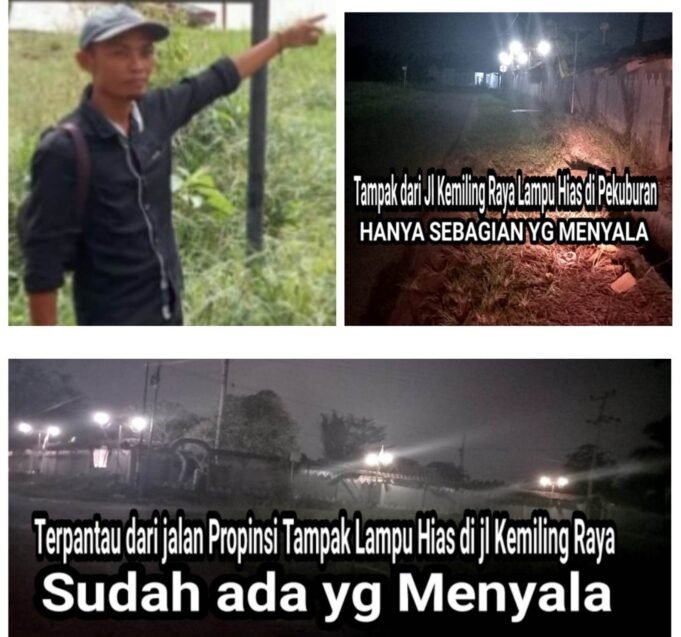 DLH Tuba Diapresiasi Gerak Cepatnya Nyalakan Lampu Hias 6 dari 12, Tidak Maksimal Akan di Pertanyakan
