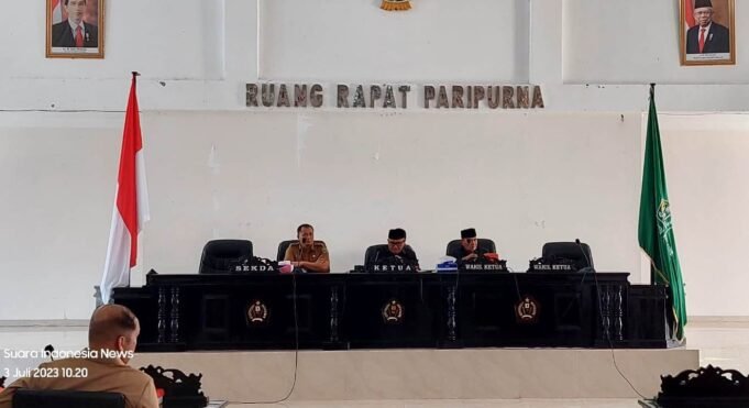 Lima Fraksi DPRD Konawe Setujui Pertanggungjawaban Pelaksanaan APBD Konawe TA 2022