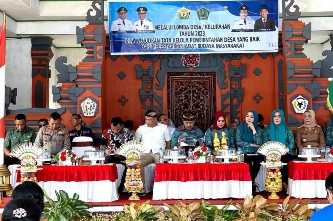 Tim Penilai Lomba Desa/Kelurahan Tingkat Sultra Sambangi Desa Ulu Benua Kabupaten Konawe