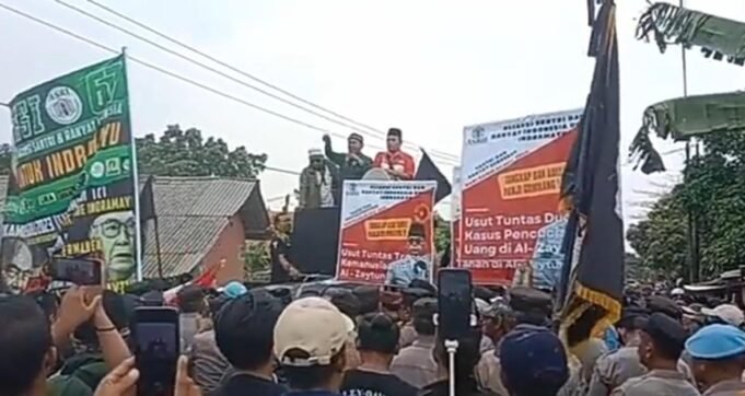 Unras Jilid 3 Masa ASRI Datangi Ponpes Al Zaytun, Segera Adili Panji Gumilang