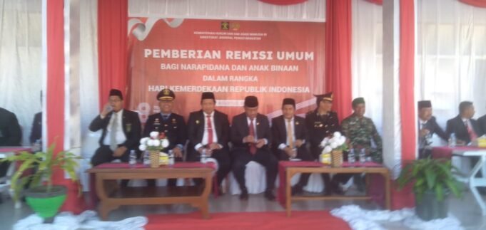 170 WBP Rutan Kelas II B Raha Dapat Remisi pada HUT Kemerdekaan RI Tahun 2023