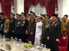 Kapolres Lhokseumawe Hadiri Acara Pembubaran Paskibraka