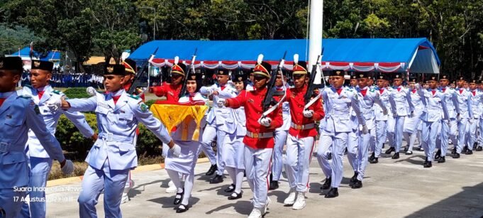 Upacara Detik-Detik Proklamasi Kemerdekaan RI di Konawe Berlangsung Dengan Hikmad