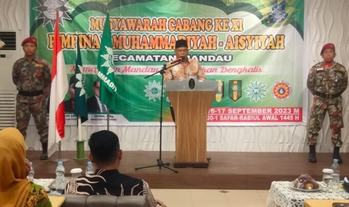 Muscab ke XI Muhammadiyah Mengusung Motto “Memajukan Mandau, Cemerlangkan Bengkalis”