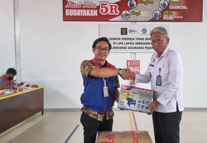 Lapas Indramayu Terima CSR dari PT KPI Unit VI Balongan