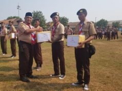 Regu Pramuka Gudep Rinangga Dharmesti Lapas Indramayu Raih Juara 1 Pada Latihan Gabungan Se Ciayumajakuning