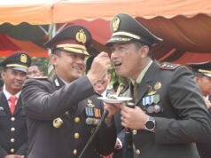 Kapolres Bengkalis Beri Kejutan Pada Saat HUT Ke 78 TNI Tahun 2023