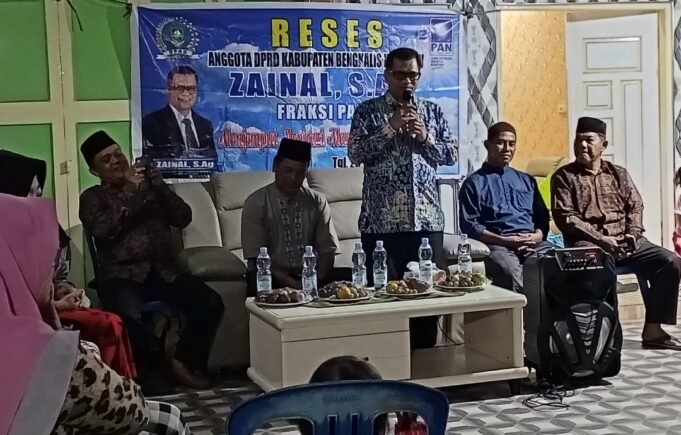 Zainal, S,Ag Jemput Aspirasi Masyarakat Mandau Melalui Reses