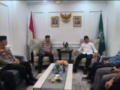 Dikunjungi Kaops NCS, Gus Yahya Nilai Polri Berhasil Jaga Ketentraman Jelang Pemilu