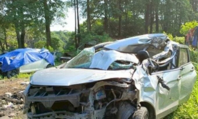 4 orang Penumpang Xpanderr Alami Luka, ini kronologis Lakalantas Tol Cipularang KM 78