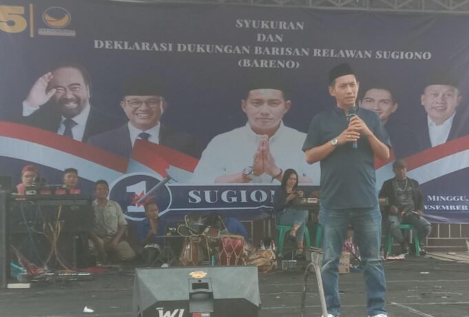 Sugiono Gelar Syukuran Telah Dilantik PAW Anggota DPRD Indramayu dari Partai Nasdem