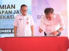 Bey Machmudin Resmikan Pasar Harapan Jaya Revitalisasi Tahap Kedua