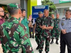 Kakanwil Kemenkumham Jabar, Pangdam III Siliwangi dan PJ Bupati Sumedang Tinjau Lapas Sumedang Pasca Gempa