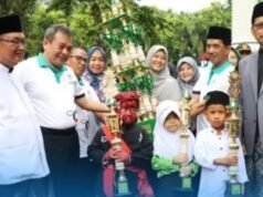 Indonesia Hebat Bersama Umat, Kemenag Purwakarta Peringatan HAB Ke 78, Ratusan Peserta UpacaraTerlihat Antusias