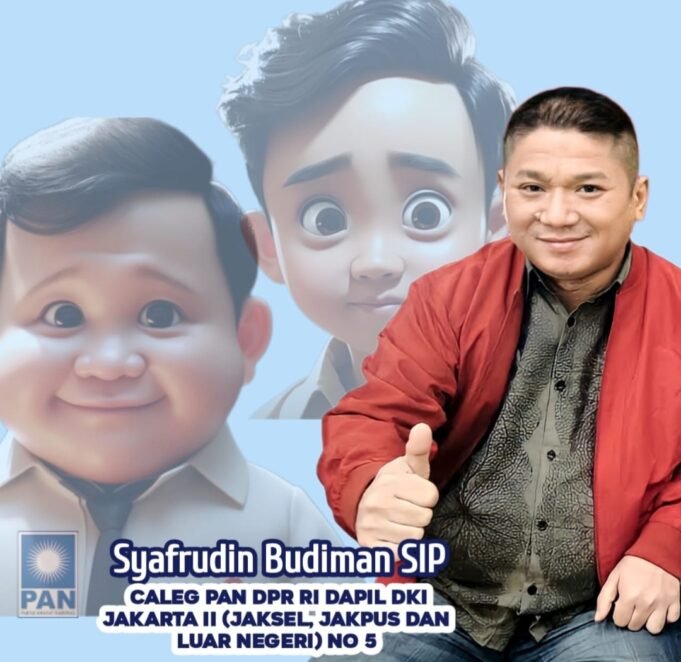 Bersama Relawan Prabowo-Gibran, Syafrudin Budiman Caleg PAN DPR RI DKI Jakarta II No 5, Bawa Program 17 + 8