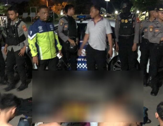 Polres Indramayu Amankan 10 Remaja Diduga Anggota Geng Motor yang Meresahkan Masyarakat