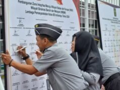 Jajaran Lapas Indramayu Lakukan Penandatanganan Komitmen Bersama Pembangunan ZI WBK/WBBM