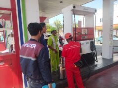 Antisipasi Kecurangan, Unit Tipidter Satreskrim Polres Indramayu Sidak Sejumlah SPBU