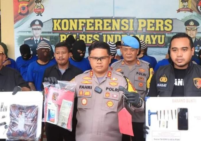 Operasi Jaran Lodaya 2024, Polres Indramayu Amankan 16 Tersangka dan Sejumlah Barang Bukti
