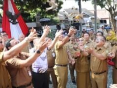 Kantor Disispusda Purwakarta Lounching Gerakan Nasional Sadar Tertib Arsip