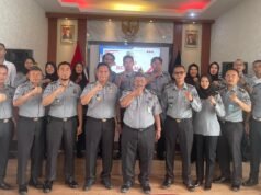 Lapas Indramayu Gelar Pelepasan Purna Tugas Pegawai dan Siraman Rohani