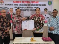 KPK Hibahkan Barang Rampasan Negara ke Pemkab Indramayu Senilai 10,2 Miliar