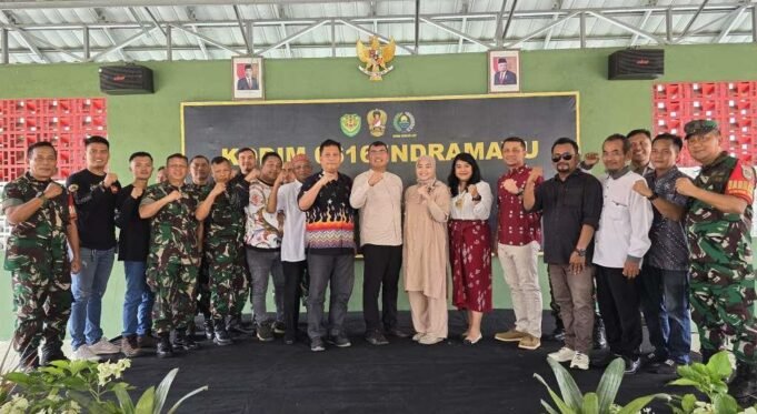 Kalapas Indramayu Hadiri Syukuran Peringatan Idul Adha di Kodim 0616