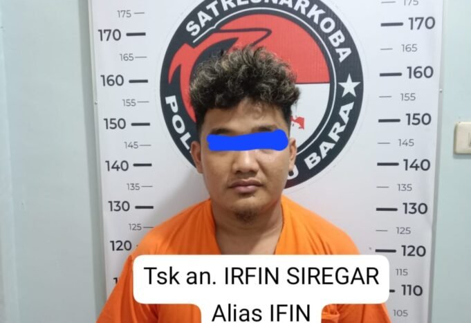 Sat Narkoba Polres Batu Bara Tangkap Bandar Narkoba di Gang Dewa
