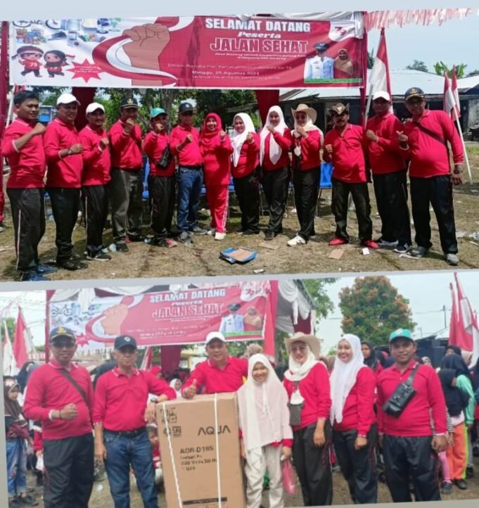 Warga Desa Bintang Meriah Semangat Memeriahkan HUT Republik Indonesia Ke 79