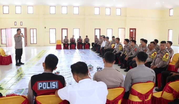 Gelar TFG, Polres Nias Selatan Siap Amankan Pilkada Serentak 2024