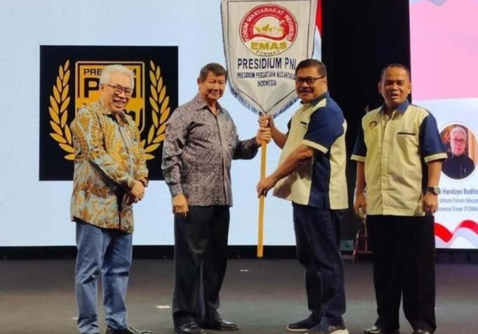 Dr. Jan S Maringka Pimpinan Presidium PNI Menyatakan Resmi Bergabung ke Organisasi FORMAS