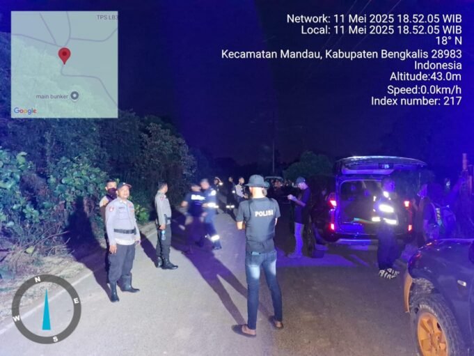 Polsek Mandau Lakukan Penyelidikan Terhadap Kasus Penyerobotan Lahan Dekat Gudang Bahan Peledak