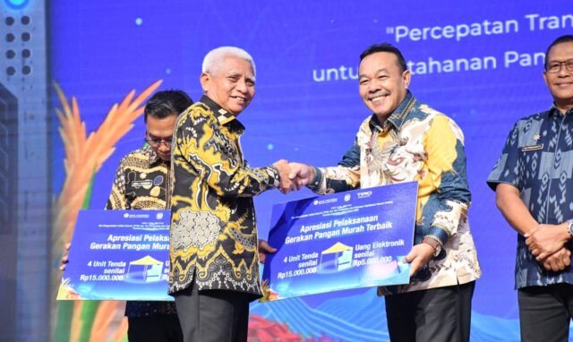 Pemko Tebing Tinggi Raih Penghargaan Apresiasi Pelaksanaan GPM Terbaik Provinsi Sumatera Utara