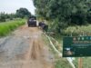 Anggota Satgas TMMD ke 126 Lanjutkan Pembangunan Jalan Rabat Beton