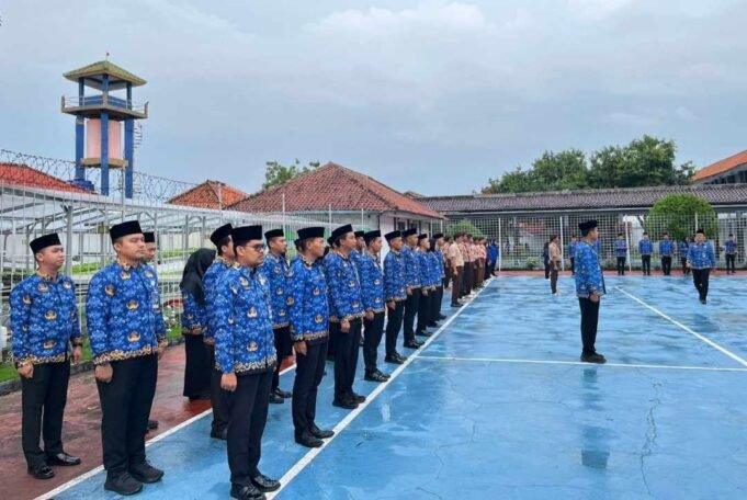 Lapas Indramayu Gelorakan Semangat Pemuda Melalui Upacara Peringatan ke 97 Sumpah Pemuda