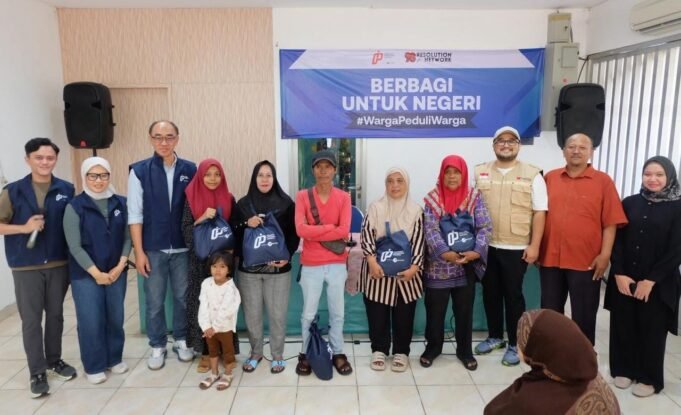 Ribuan Ojek Online dan Warga Ekonomi Rentan Terima Paket Sembako, Dari 98 Resolution Network