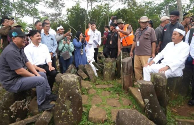 KDM Resmikan Rekonstruksi Situs Megalitikum Gunung Padang, Komitmen Jabar Lestarikan Cagar Budaya