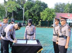 Kapolres Indramayu Pimpin Sertijab Kasat Intelkam dan Sejumlah Kapolsek Jajaran