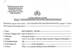 Beri Tanggapan, Kapolsek Mandau Sebut Kasus Curanmor Masih Jadi Pekerjaan Rumah